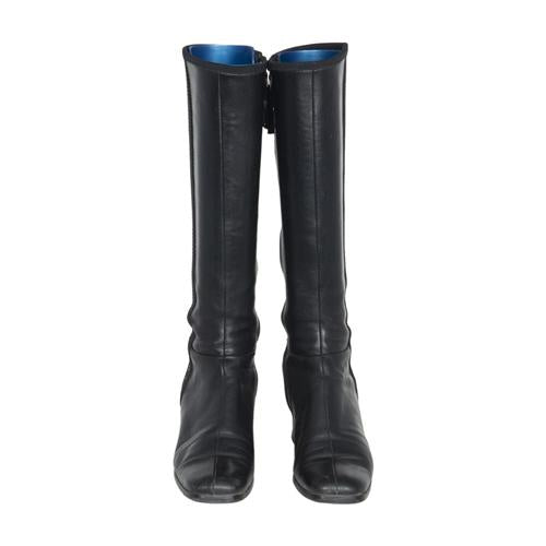 Prada Sport Square-Toe Tall Boots