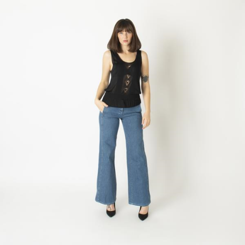 Top Quality Chanel 2007 Cruise Collection Wide Leg Jeans