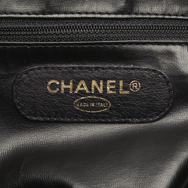 Top Quality Chanel Super Model Bag Coco Chain Tote Bag One-Shoulder Bag Black Leather  CHANEL
