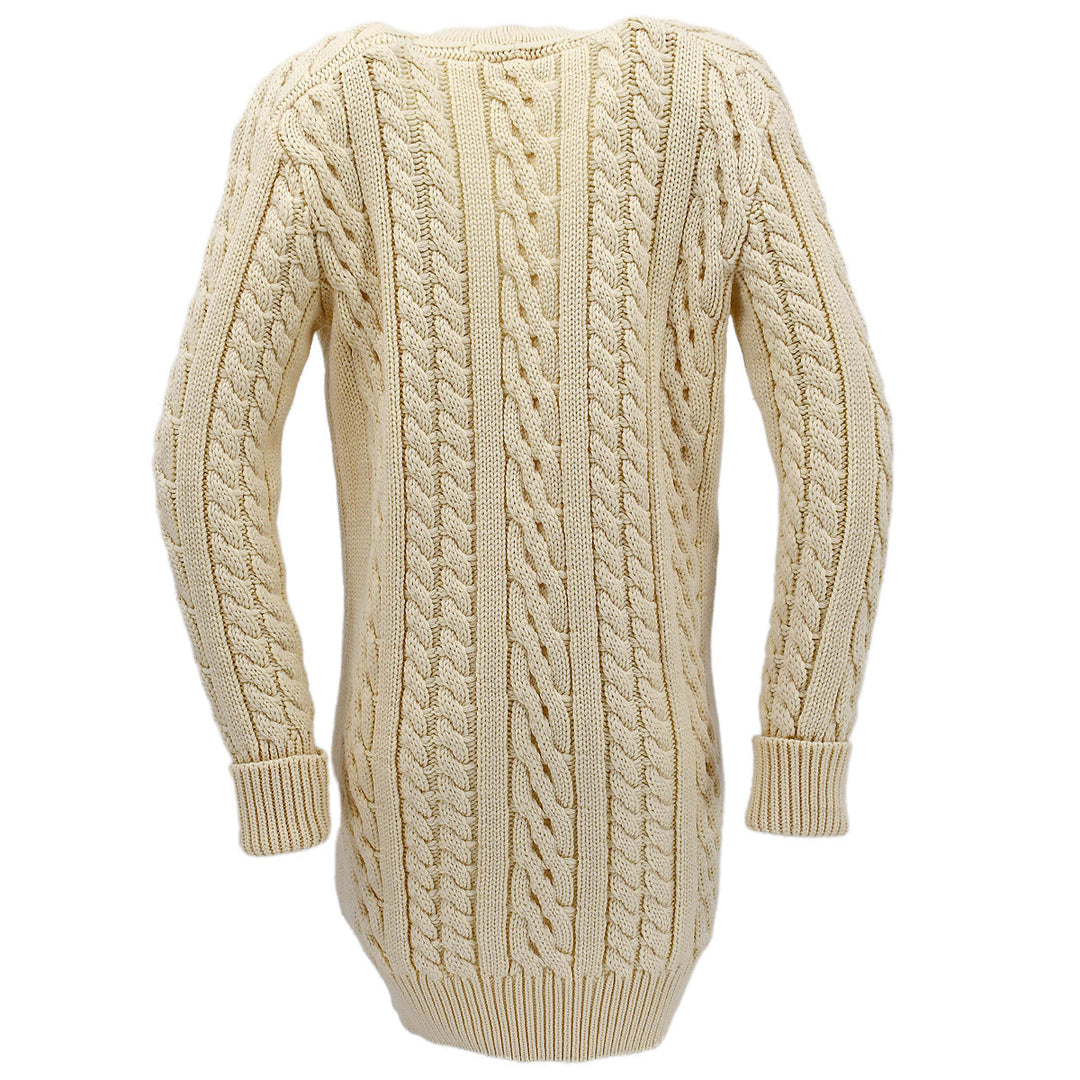 Top Quality Chanel cable-knit wool long cardigan #38