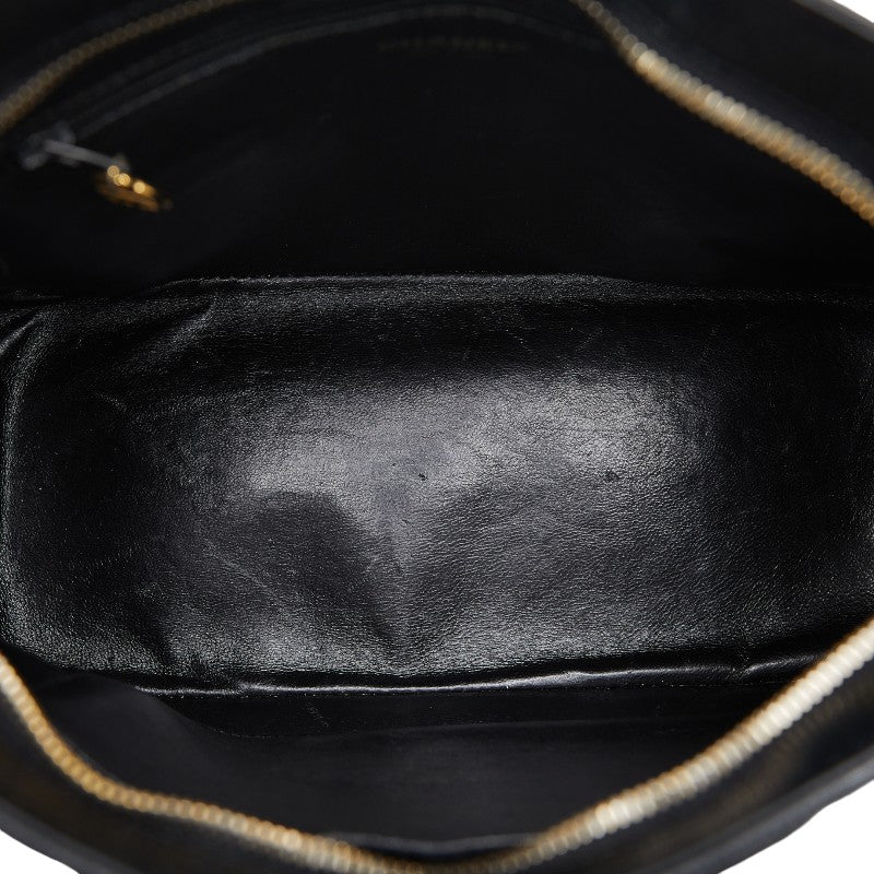 Top Quality Chanel   Cocomark Tooth Bag houlder Bag Black Caviar S  CHANEL