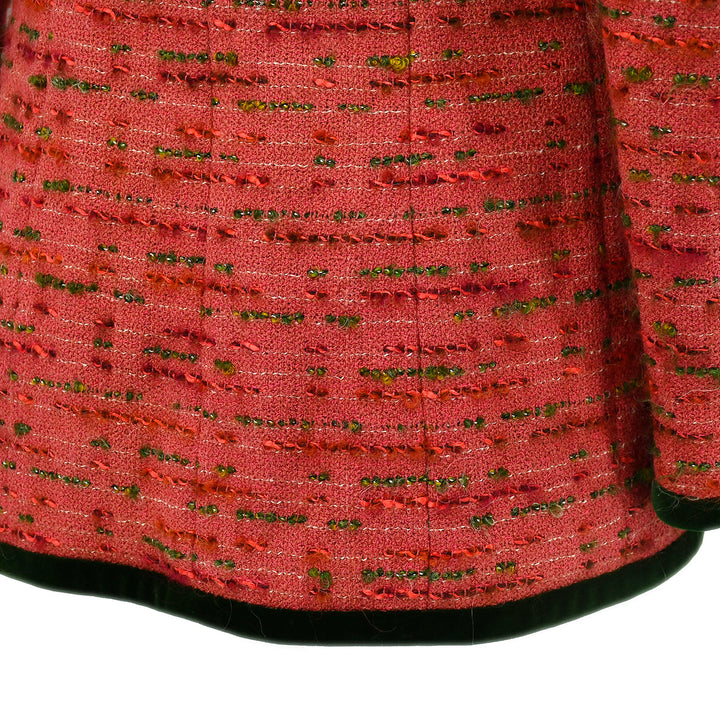 Top Quality Chanel Collarless Jacket Pink A2 #38