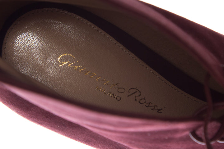 Gianvito Rossi Burgundy Boots SZ 38