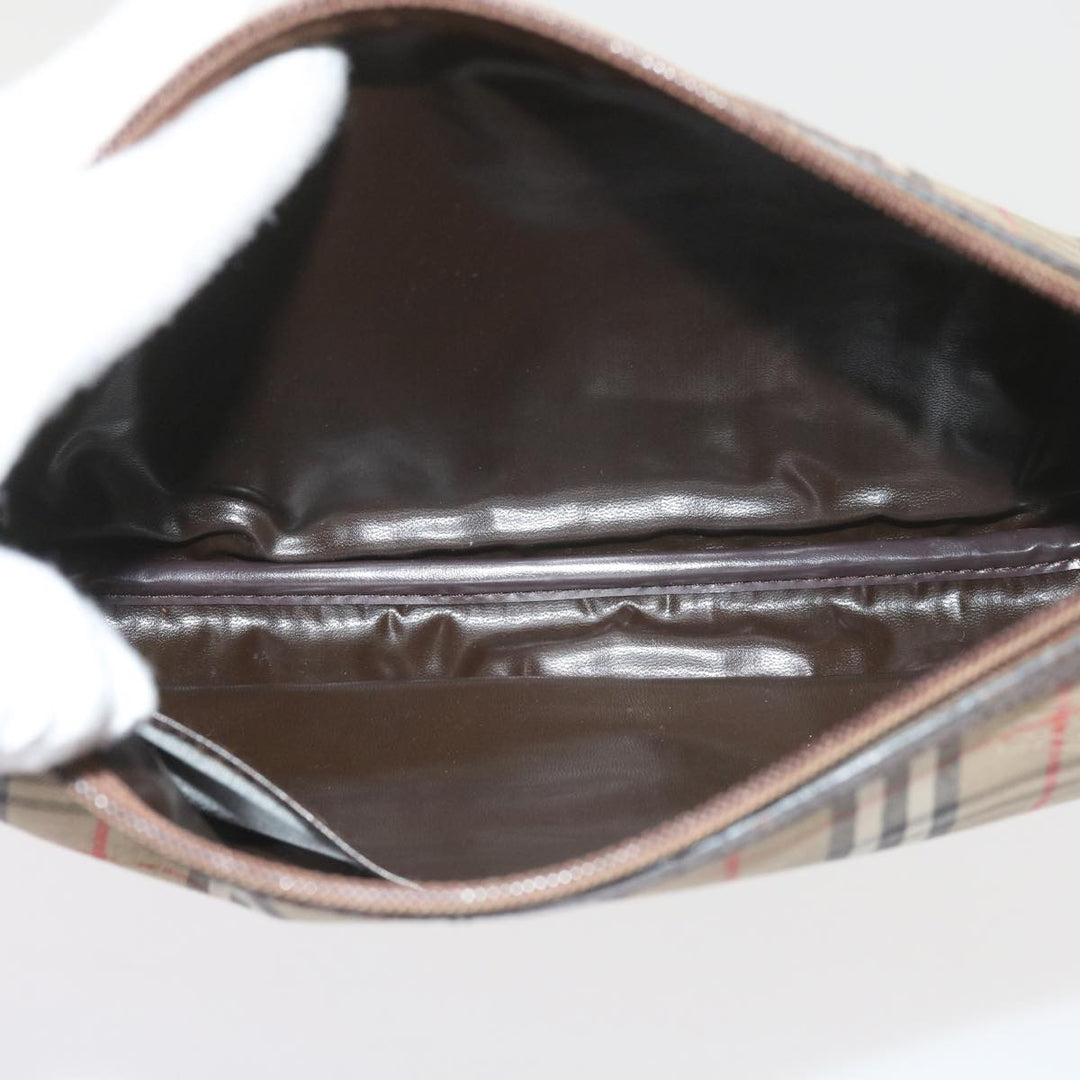 BURBERRY Nova Check Clutch Bag