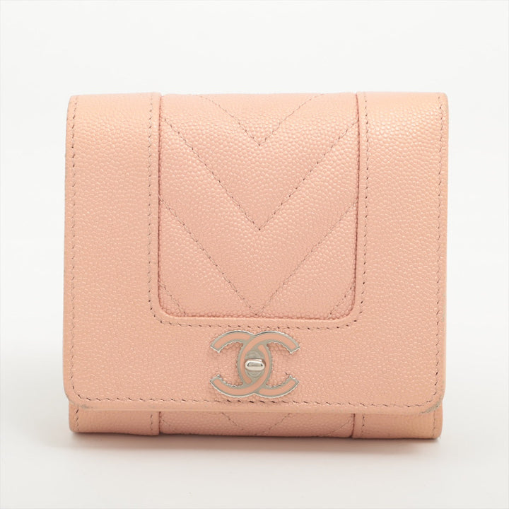 Top Quality Chanel V Stitch Caviar S Wallet 29th