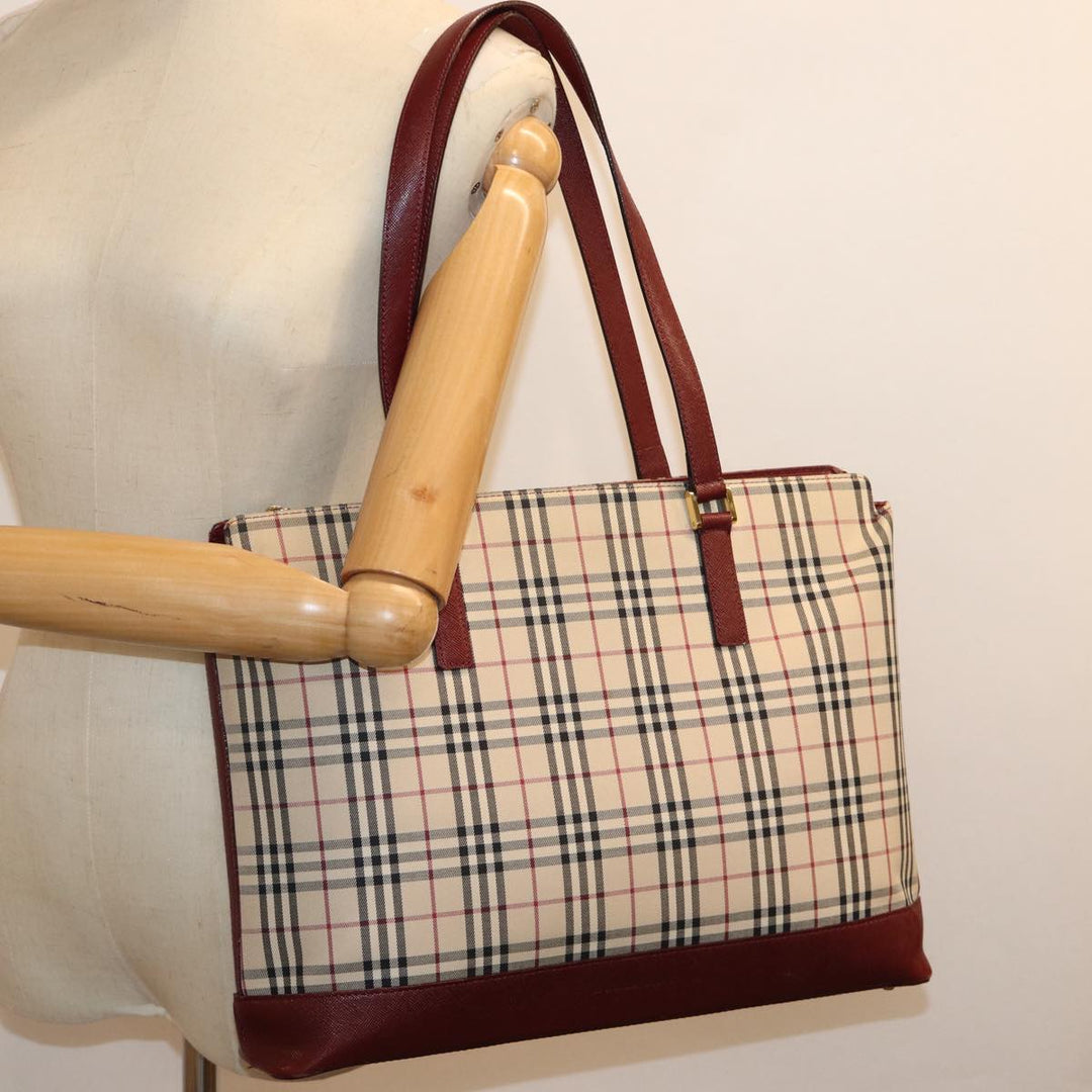 BURBERRY Nova Check Tote