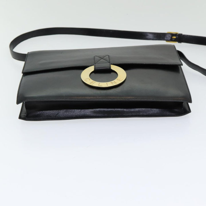 Celine Logo du cercle Shoulder Bag