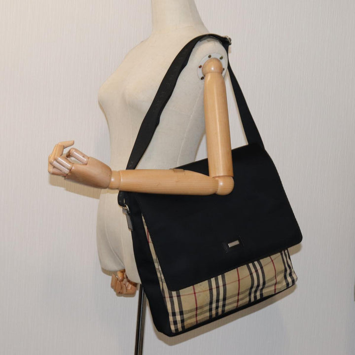 BURBERRY Nova Check Shoulder Bag