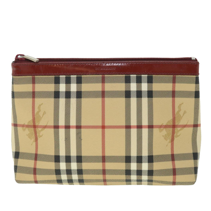 BURBERRY Nova Check Clutch Bag