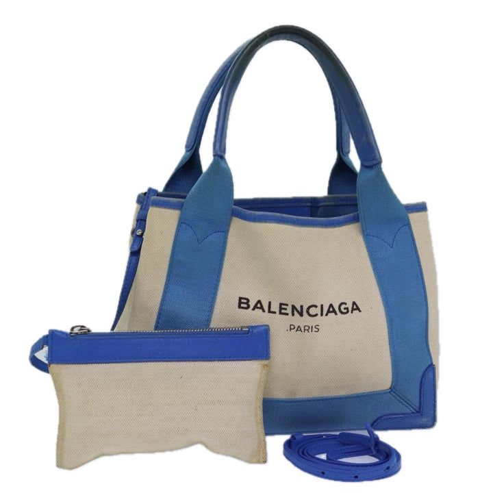 Top Quality Balenciaga Navy Cabas Handbag