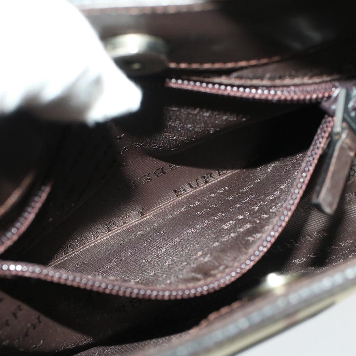 BURBERRY Nova Check Clutch Bag