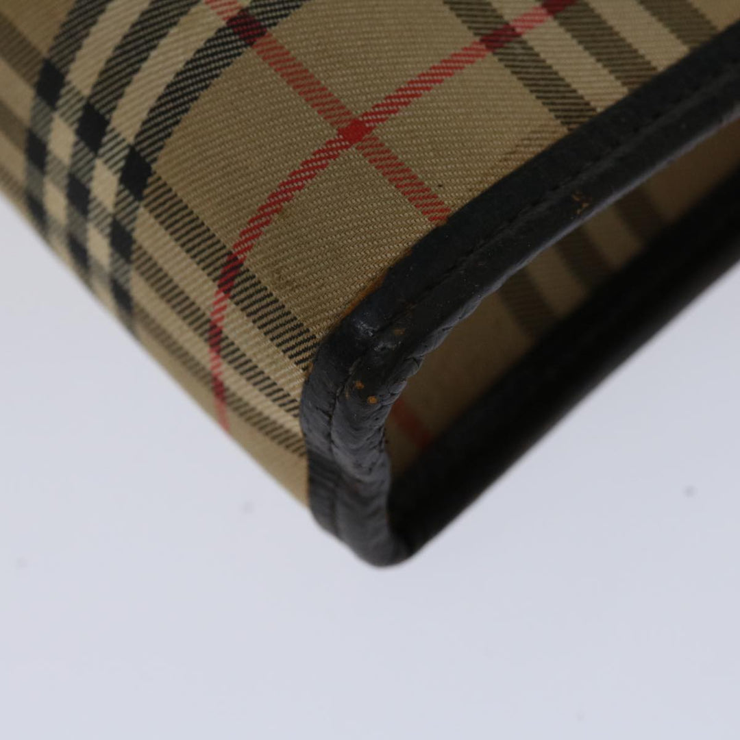 BURBERRY Haymarket Clutch Bag