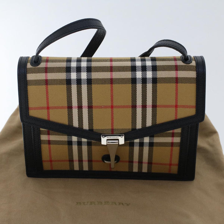 BURBERRY House Check Shoulder Bag