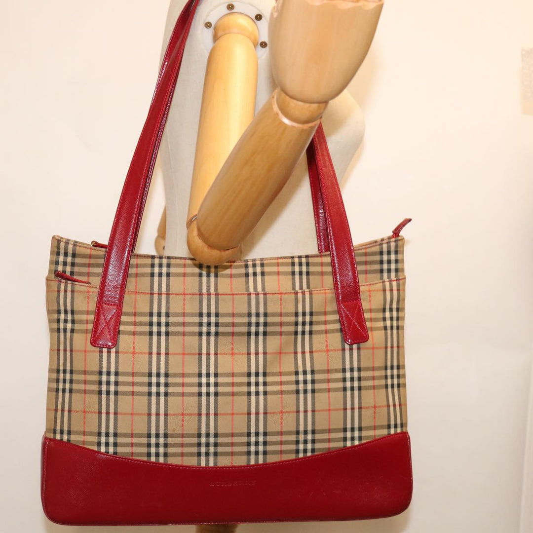 Burberry Haymarket Tote