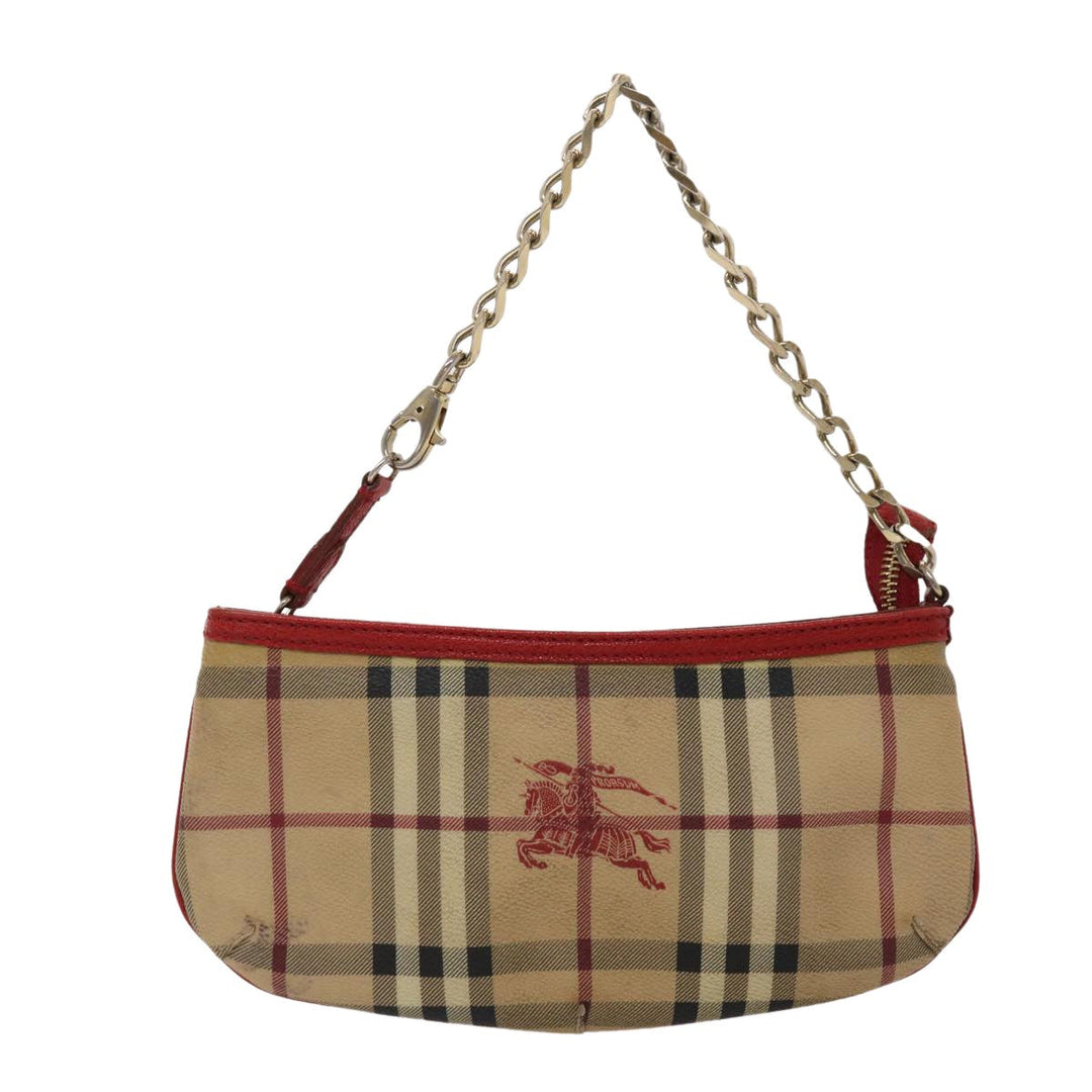 Burberry Haymarket Clutch Bag
