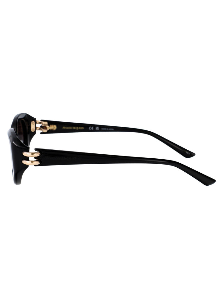 Alexander Mc Queen Oval Sunglasses Am0469 S 001