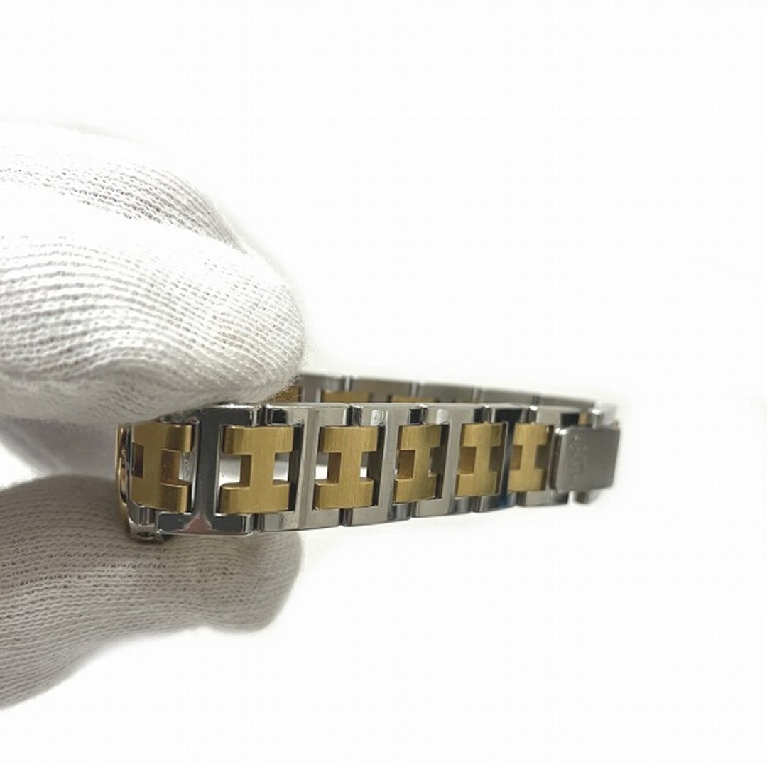 Top quality Hermes Clipper Quartz Ivory Dial Watch Ladies