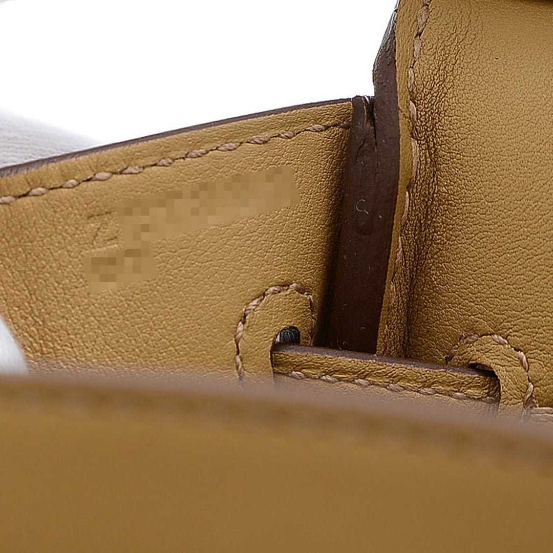 Top quality Hermes Birkin 25 In-N-Out Swift Biscuit Z Engraved Handbag
