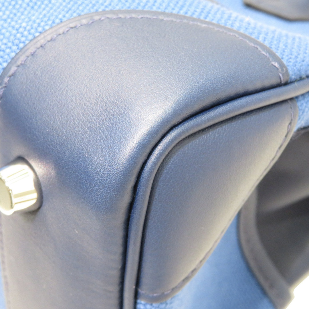 Top quality Hermes (Top quality Hermes) Birkin 25 Cargo Handbag Blue Edger SV Hardware Towargo Elan Swift U Engraved