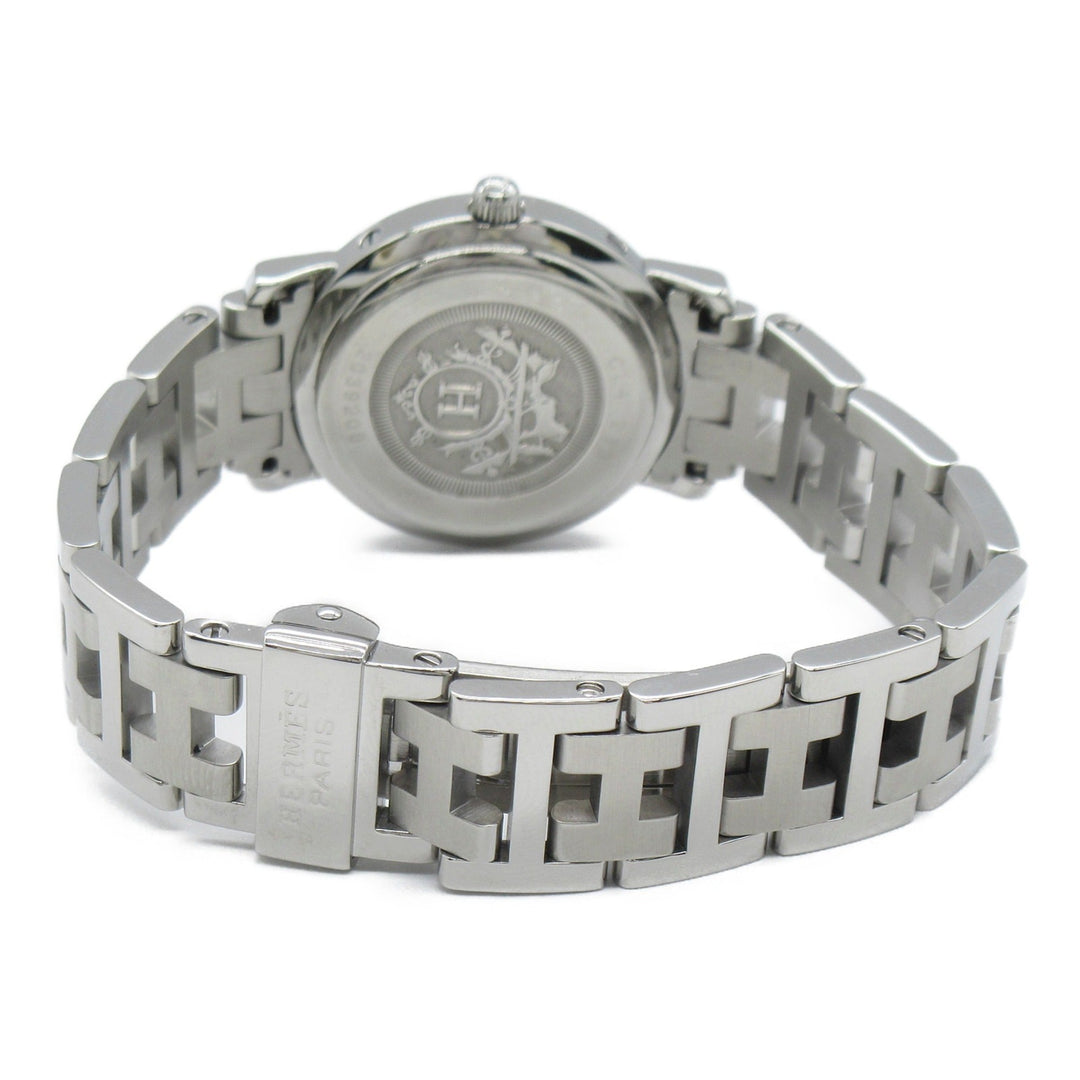 Top quality Hermes Clipper Wrist Watch Watch Wrist Watch CL4.210 Quartz Blue Stainless Steel