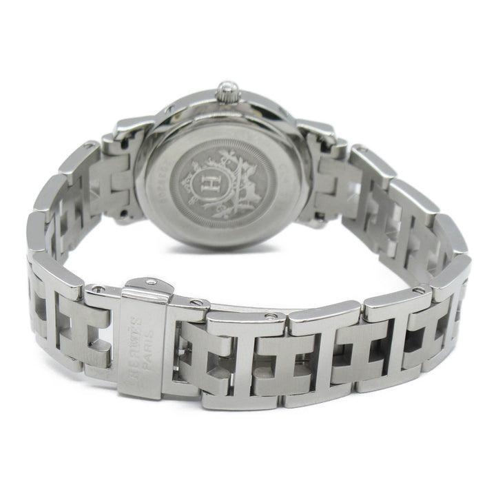 Top quality Hermes Clipper Wrist Watch Watch Wrist Watch CL4.210 Quartz Blue Stainless Steel