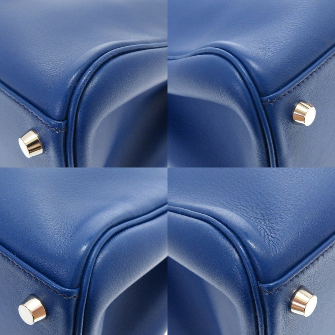 Top quality Hermes Kelly Sports Vogue River Blue E Engraved Shoulder Bag