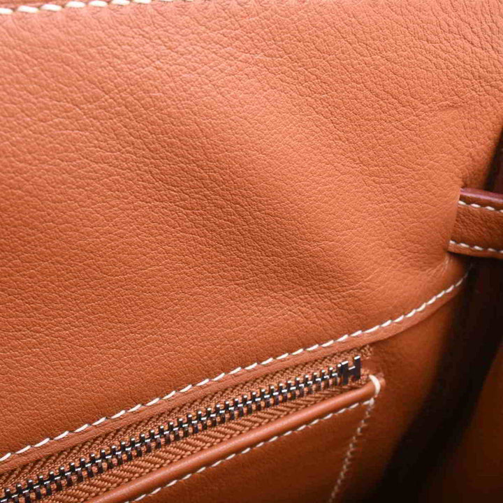 Top quality Hermes Vaux Swift Shadow Birkin 25 Handbag Brown