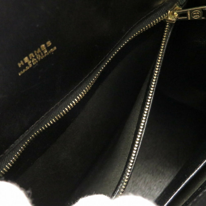 Top quality Hermes Kelly Sport Boxcalf Black A Stamped Shoulder Bag