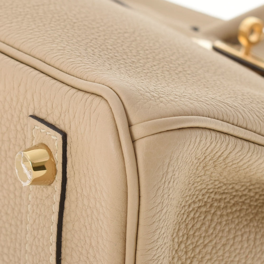 Top quality Hermes Birkin 30 Trench A Engraved (around 2017) Ladies Togo Handbag