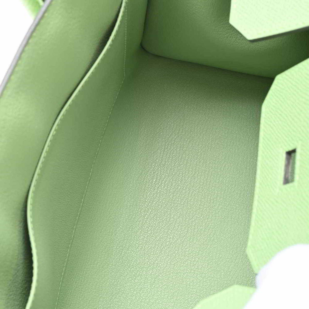 Top quality Hermes Epson Birkin 30 Serie Handbag Pastel Green