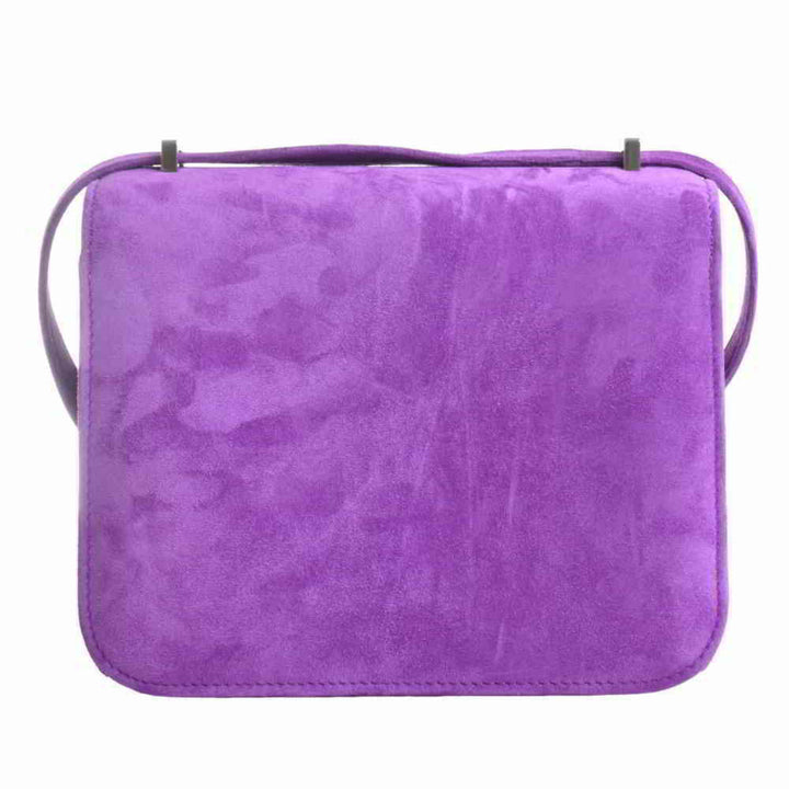 Top quality Hermes Dobris Constance 3 Mini Shoulder Bag Purple