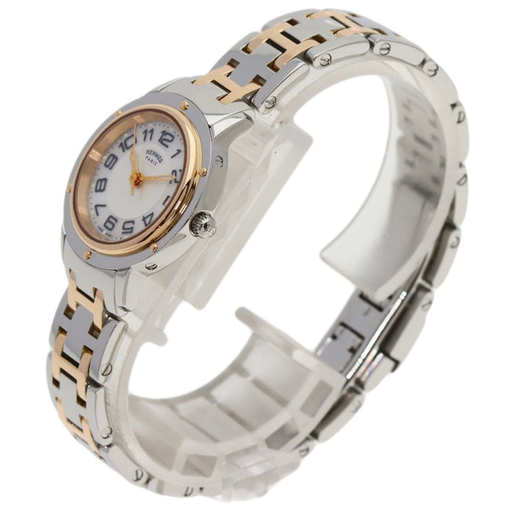Top quality Hermes CP1.221 Clipper Nacre Watch PGP/PGPxSS Ladies