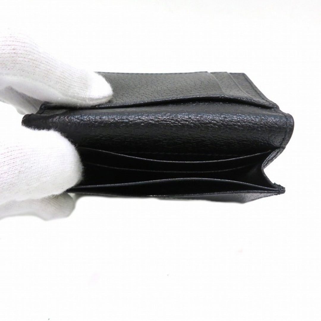 GUCCI GG Marmont 428737 Black Card Case Brand Accessory Unisex