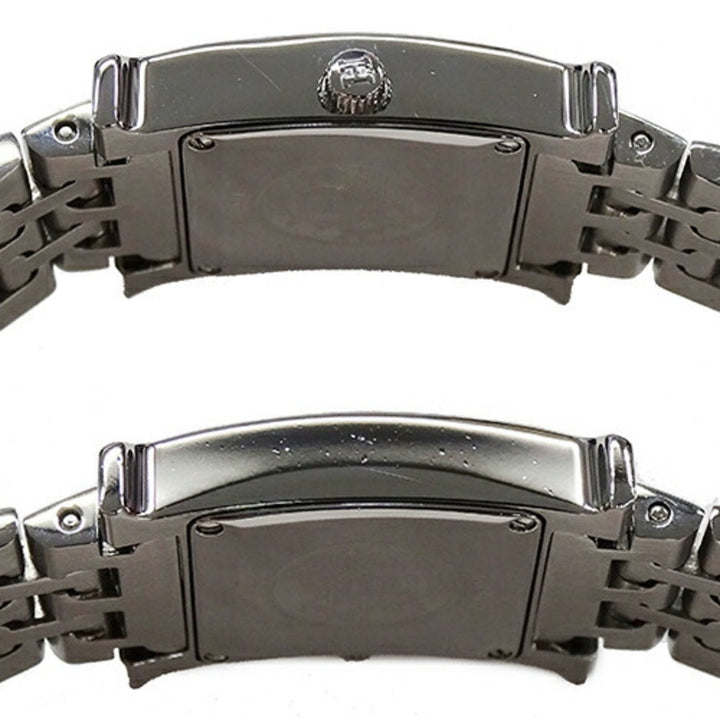 Top quality Hermes Watch Ladies H Quartz Stainless Steel SS HH1.210 Silver Ivory Polished