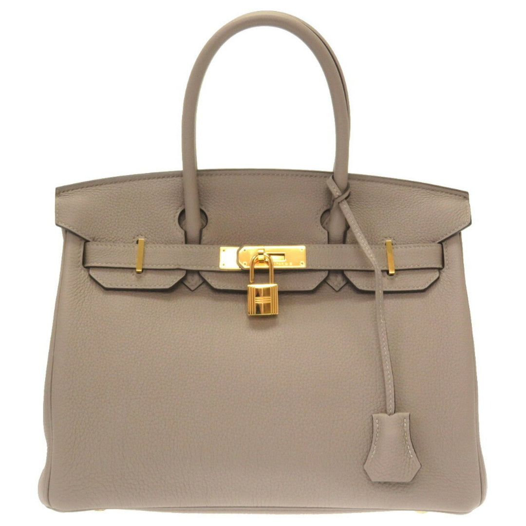 Top quality Hermes Birkin 30 Togo Greasephalt C Engraved (2