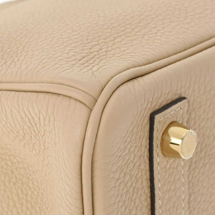 Top quality Hermes Birkin 30 Trench A Engraved (around 2017) Ladies Togo Handbag