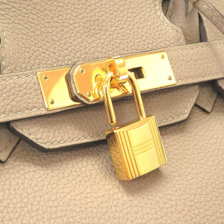 Top quality Hermes Birkin 30 Togo Greasephalt C Engraved (2