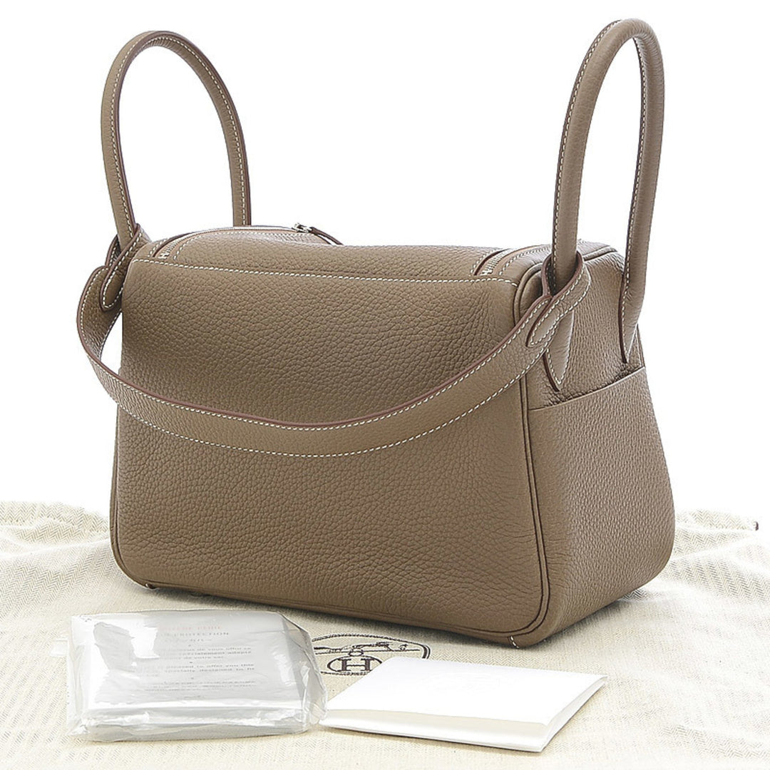 Hermes Lindy 26 Taurillon Etupe Z stamp Handbag Shoulder Bag
