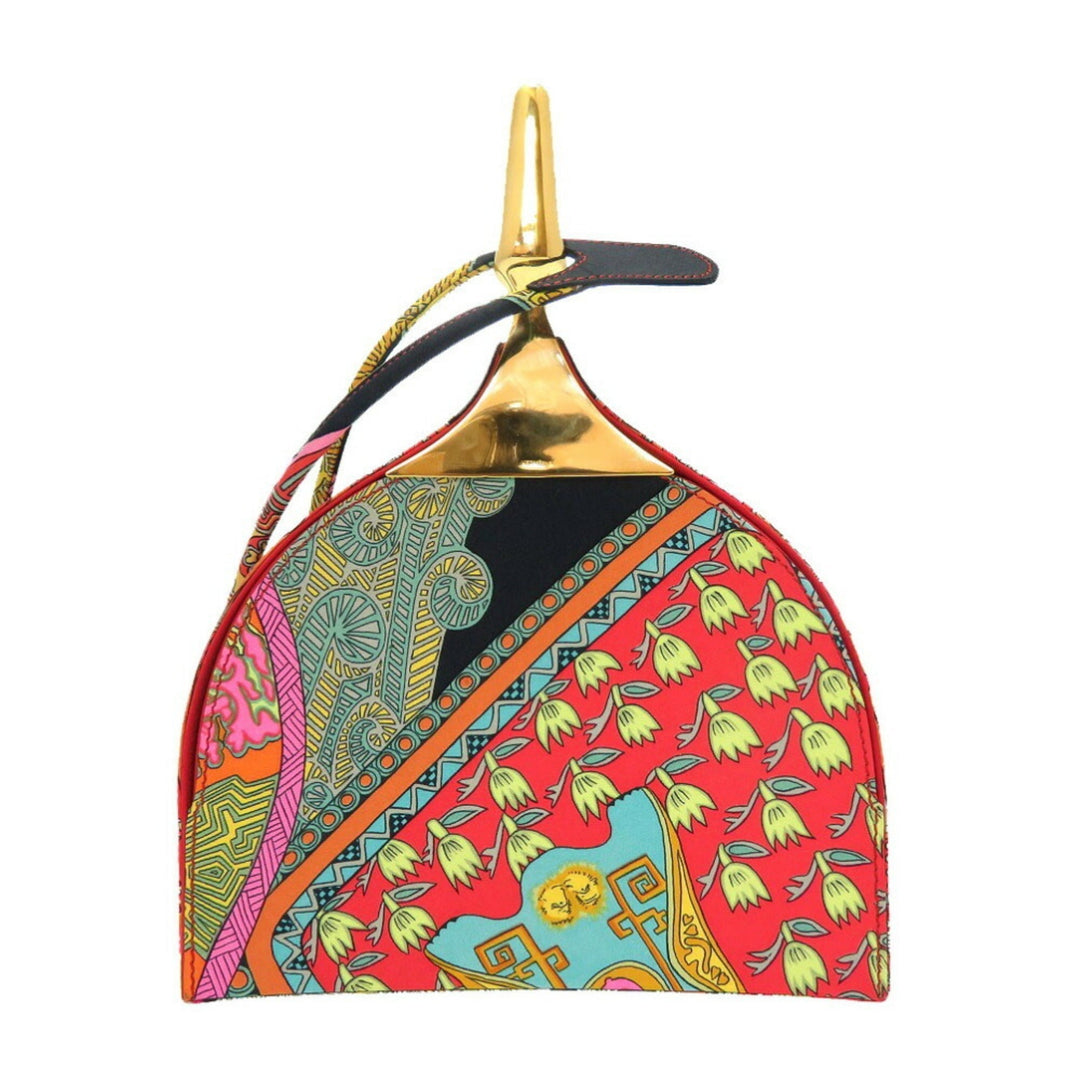 Top quality Hermes Art des Steppes Satin Red Shoulder Bag 0238 Top quality Hermes