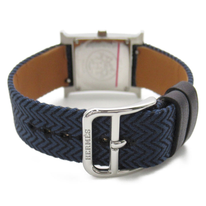 Top quality Hermes H watch Wrist Watch watch Wrist Watch HH1.210 Quartz White Stainless Steel Leather belt