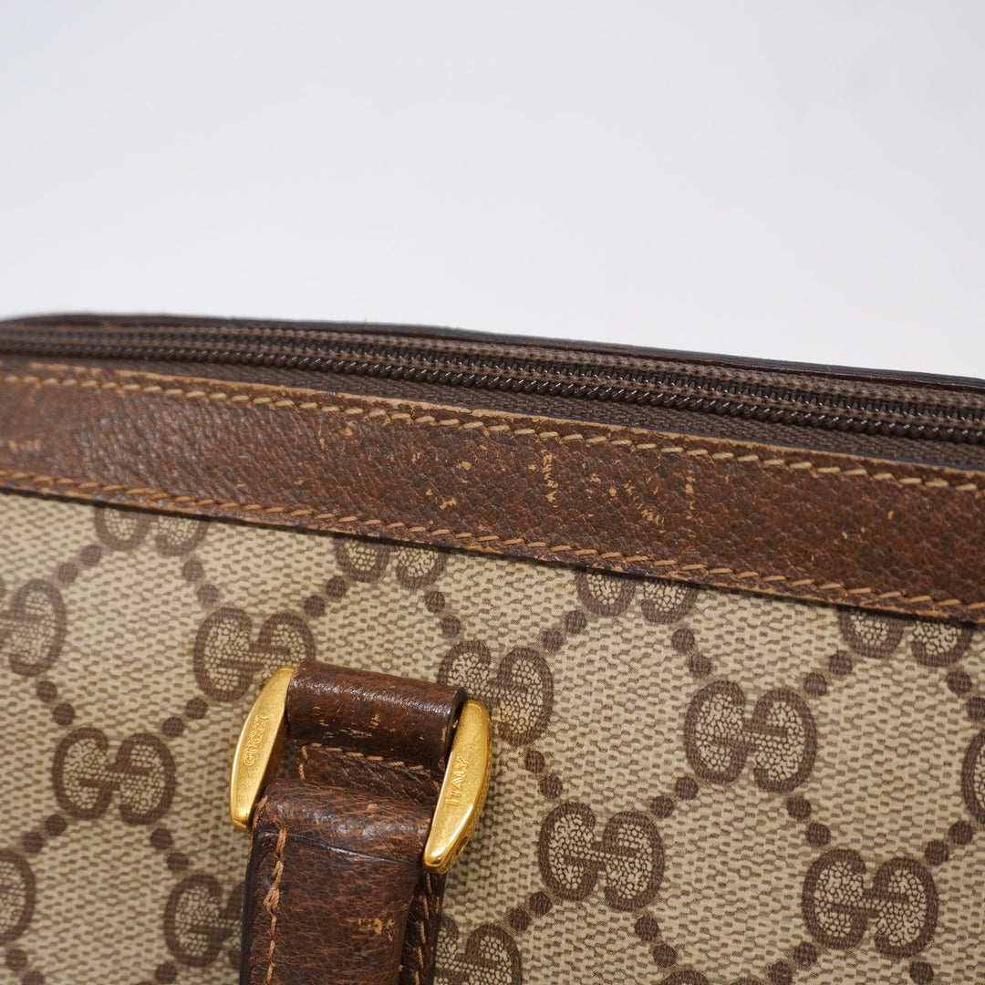 GUCCI  Sherry Line Handbag 39 02 007 Women's GG Supreme Handbag Beige