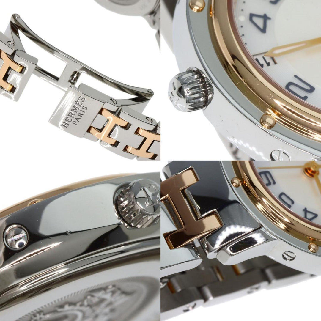 Top quality Hermes CP1.221 Clipper Nacre Watch PGP/PGPxSS Ladies