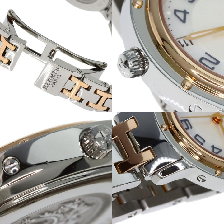 Top quality Hermes CP1.221 Clipper Nacre Watch PGP/PGPxSS Ladies