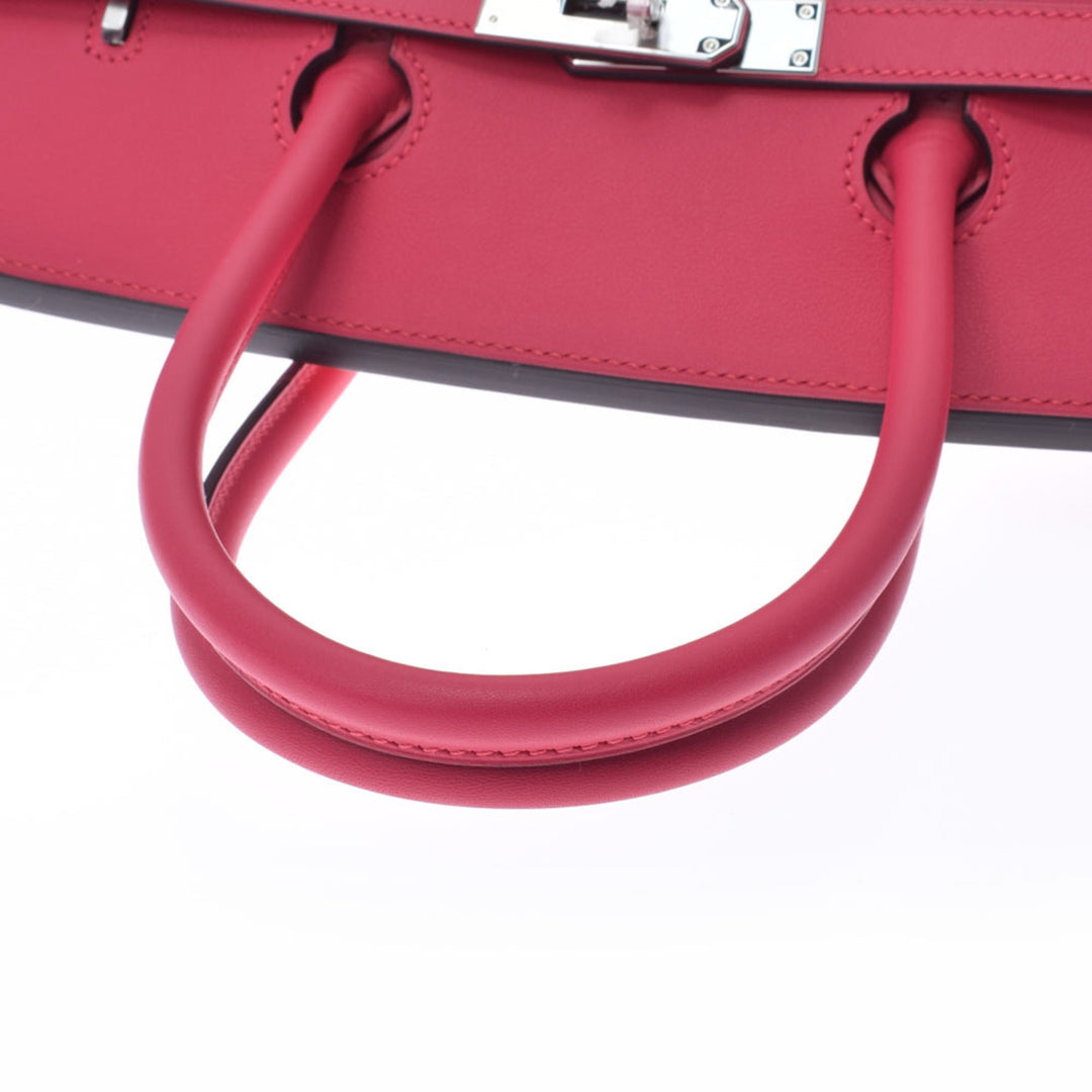 Premium Handmade Hermes Birkin 35 Furei-furei Franboise Z engraved (around 2021) Unisex Swift x Twill Ash handbag