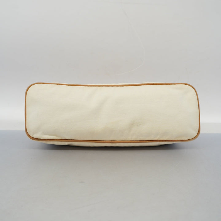 Top quality Hermes Bolide Pouch Women's Canvas White