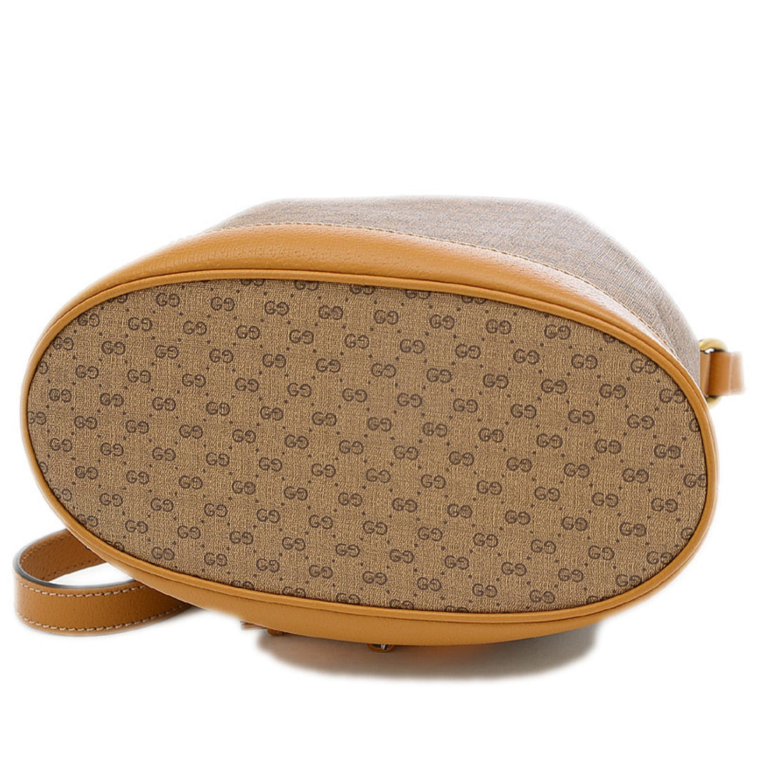 Gucci Disney Collaboration Mickey Mini GG Supreme Small Bucket Shoulder 602691