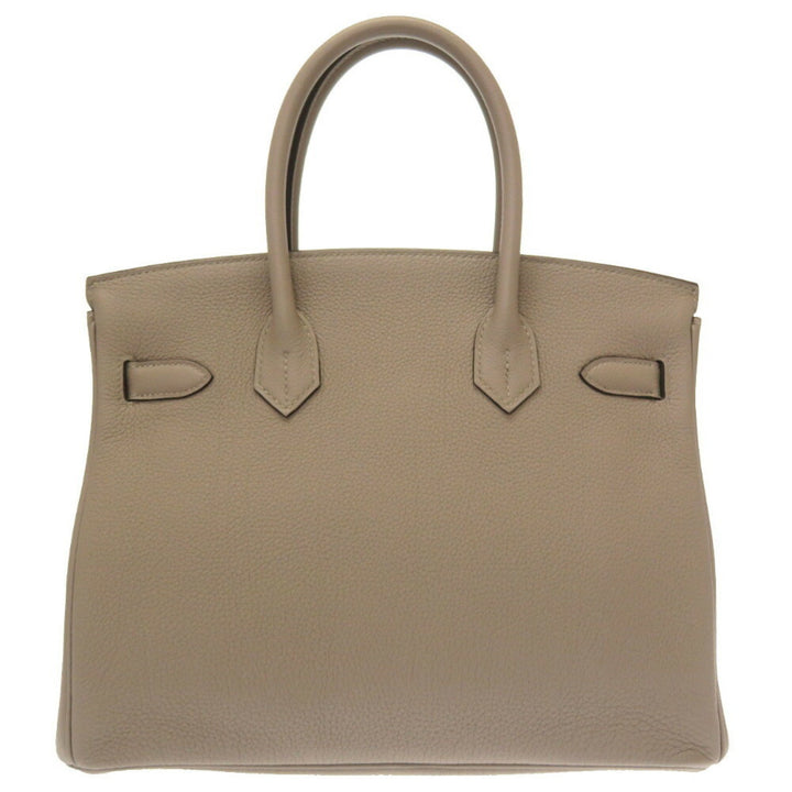 Top quality Hermes Birkin 30 Togo Greasephalt C Engraved (2