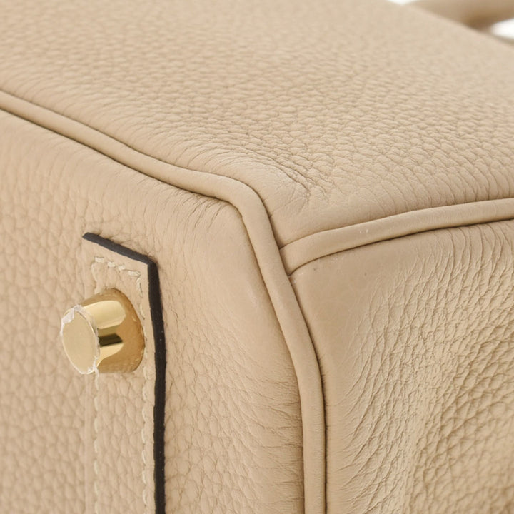 Top quality Hermes Birkin 30 Trench A Engraved (around 2017) Ladies Togo Handbag