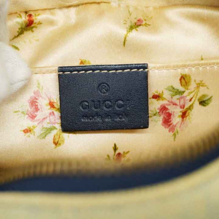 GUCCIAuth  GG Marmont Shoulder Bag Velor 447632 Women's Denim Light Blue
