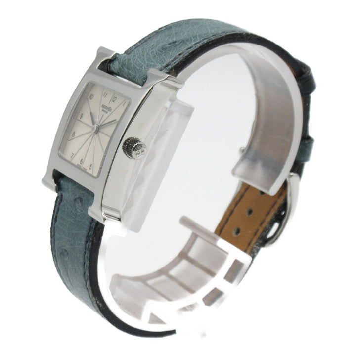 Top quality Hermes H watch Wrist Watch watch Wrist Watch HH1.210 Quartz Silver Stainless Steel Leather belt